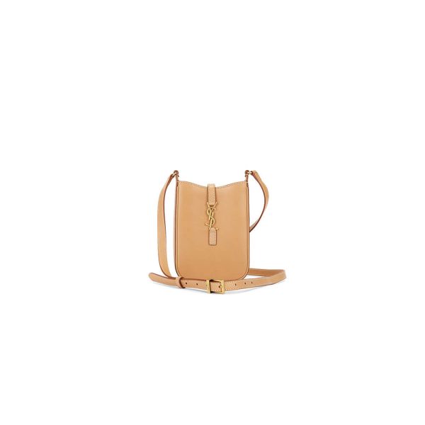 YSL Le 5 ? 7 mini vertical bag in shiny leather