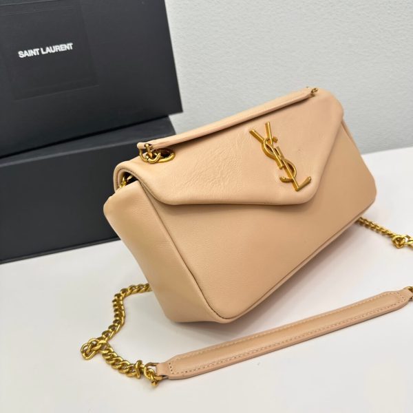 YSL CALYPSO small in plunged lambskin - Image 3
