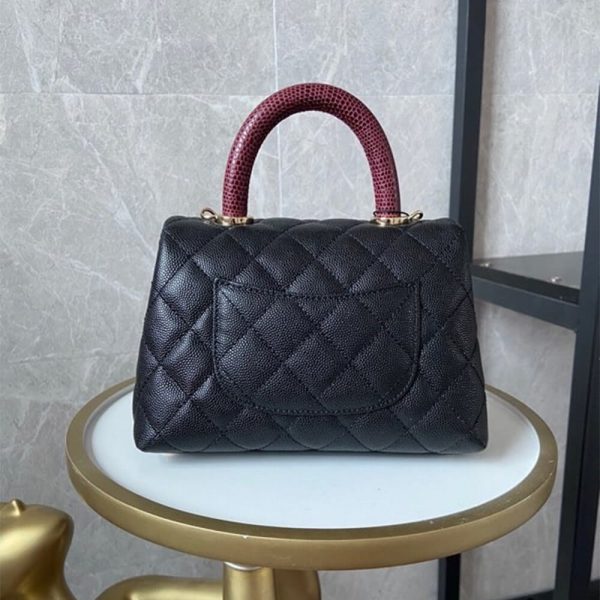 Chanel Coco handle flap shoulder bag Mini - Image 4