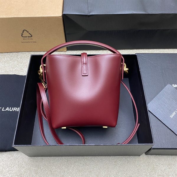 YSL LE 37 mini in shiny leather - Image 4