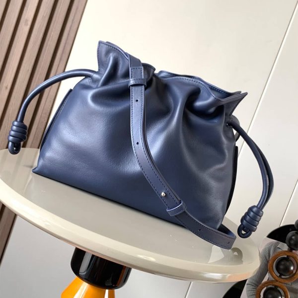 LOEWE Medium Flamenco clutch in nappa calfskin(HIGH-END GRADE) - Image 4
