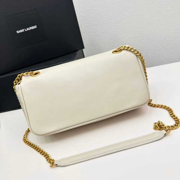 YSL CALYPSO small in plunged lambskin - Image 4