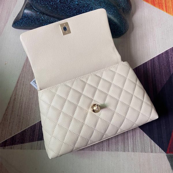 Chanel Coco handle flap shoulder bag PM - Image 5