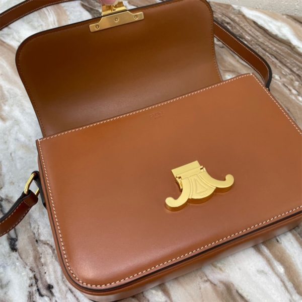 CELINE CLASSIQUE TRIOMPHE BAG IN CALFSKIN - Image 5