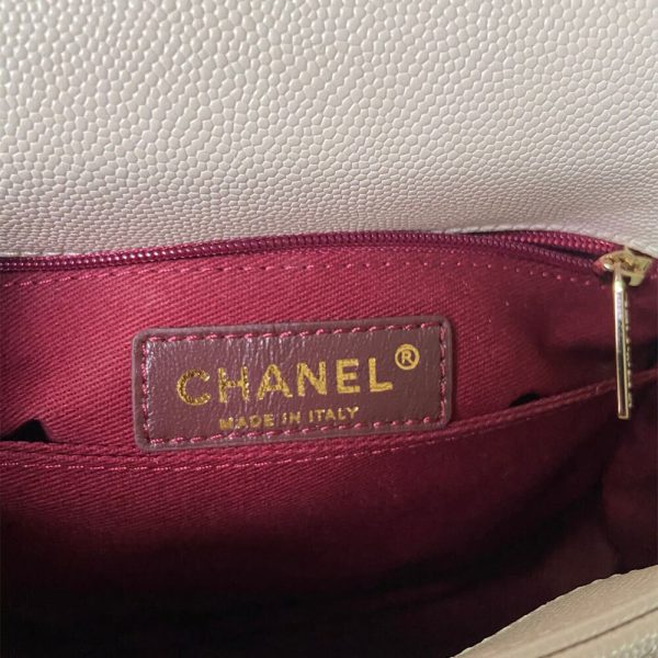 Chanel Coco handle flap shoulder bag PM - Image 7