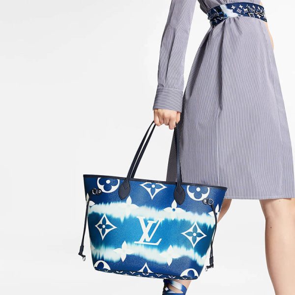 LV Escale Neverfull MM Tote - Image 7