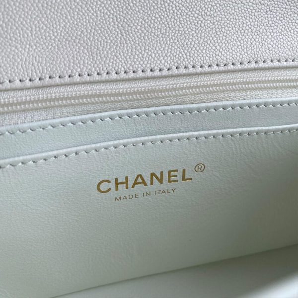 CHANEL Mini Classic Handbag With Top Handle - Image 7