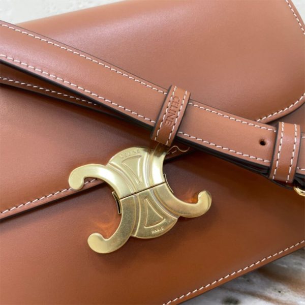 CELINE CLASSIQUE TRIOMPHE BAG IN CALFSKIN - Image 7