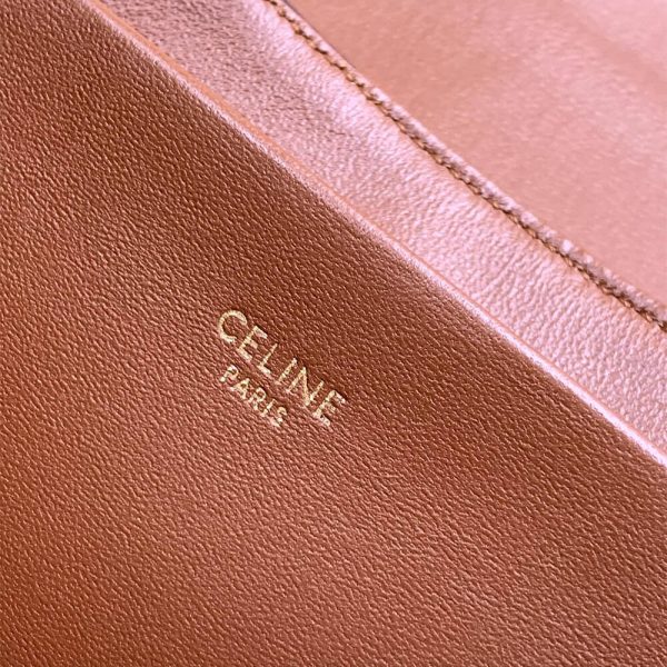 Medium CELINE VICTOIRE BAG WITH LOGO PRINT - Image 8
